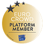 eurocrowd Platform Member Badge